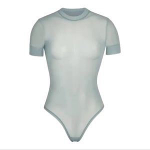 Skims Sheer Mesh Bodysuit New W/ Tags 🏷️